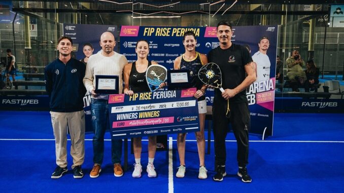 Successo del Torneo FIP Rise Padel Arena Fastweb di Perugia