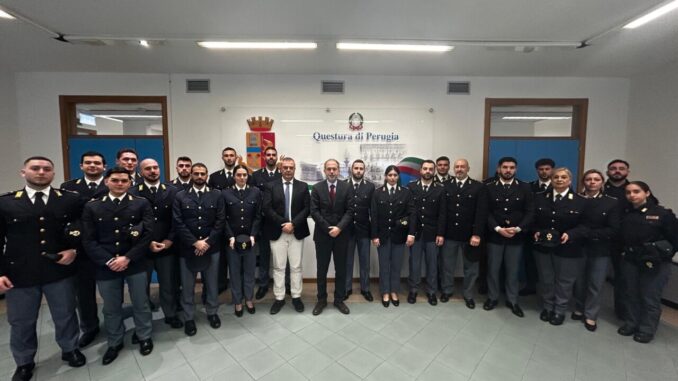Rinforzi Questura a Perugia, 13 viceispettori e 22 agenti operativi