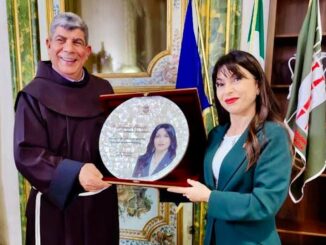 Padre Ibrahim Faltas in Umbria custode Terra Santa incontra Proietti