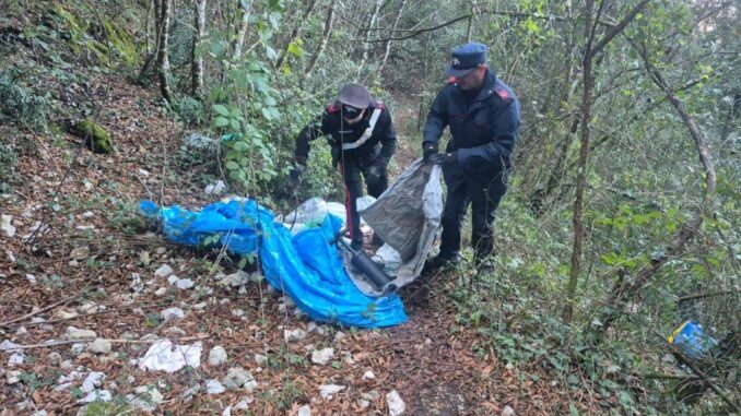 Blitz dei Carabinieri a Sant’Urbano: smantellati bivacchi
