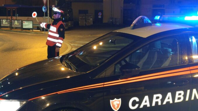 Incidente con auto rubata: denunciate 2 persone a Città di Castello