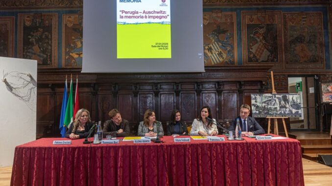 Perugia ricorda la Shoah con le scuole alla Sala dei Notari