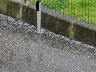 Grandinata colpisce il Perugino [Video] e il Bastiolo, disagi al traffico
