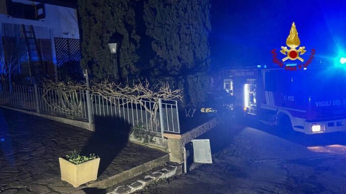 Incendio a Marsciano