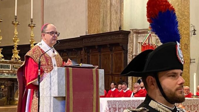 Celebrazioni per San Costanzo, l’arcivescovo Maffeis: educati all’amore