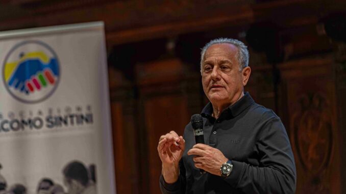 Velasco a Perugia per evento benefico dell'Associazione Sintini