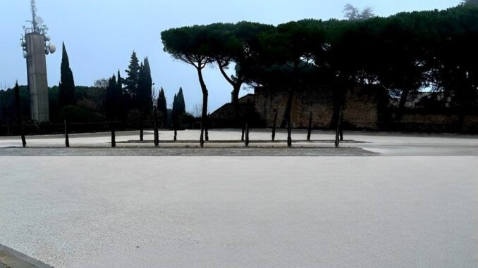 Nuovo parcheggio al Parco Colle della Trinità