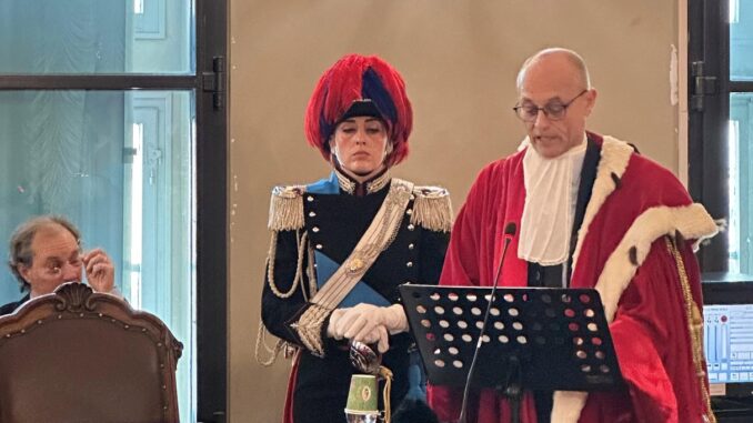 Inaugurazione anno giudiziario, parla il PG Sergio Sottani