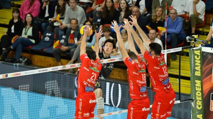 Block Devils Sir Volley a Civitanova per la sfida con la Lube