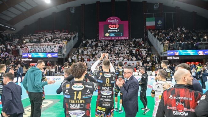 Tiebreak da record a Perugia: Sir Susa Vim Perugia si arrende al Trento