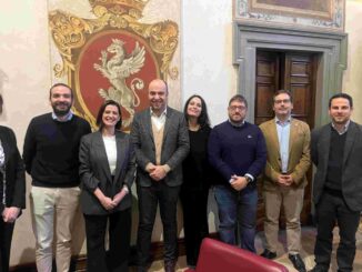 Visita della delegazione di Coimbra a Perugia