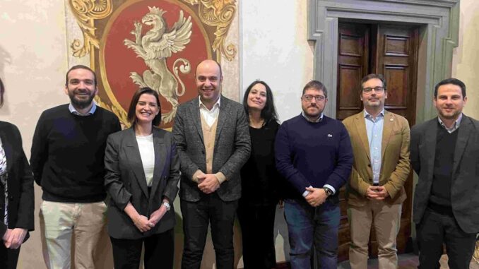 Visita della delegazione di Coimbra a Perugia