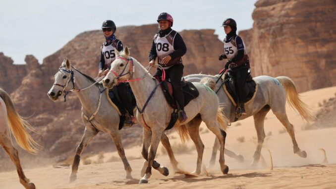 Costanza Laliscia brilla nell'endurance in Arabia Saudita