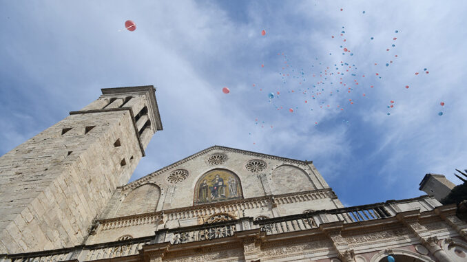 Spoleto: celebrata la Messa per i nati nell’anno 2024