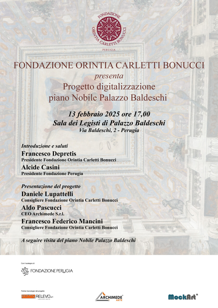 Il piano nobile di Palazzo Baldeschi diventa digitalizzato