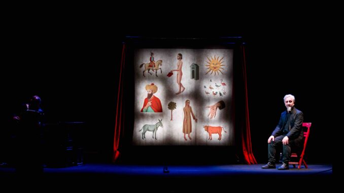 Ascanio Celestini in scena a Narni con RUMBA