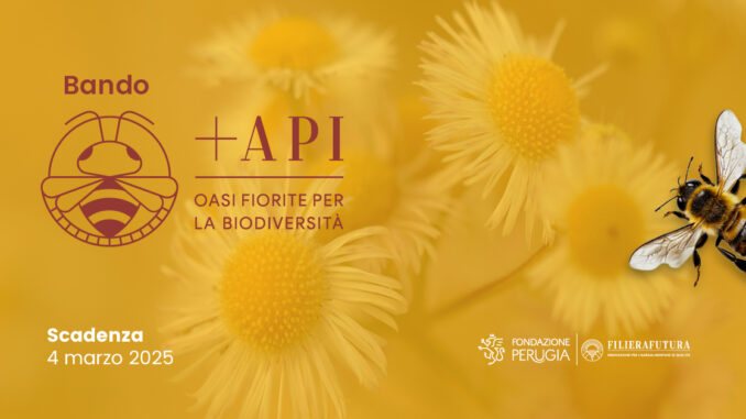 Al via il bando +Api per la biodiversità