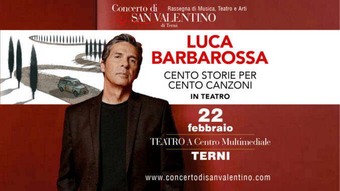 Terni, corsa ai biglietti per il concerto di Barbarossa a San Valentino