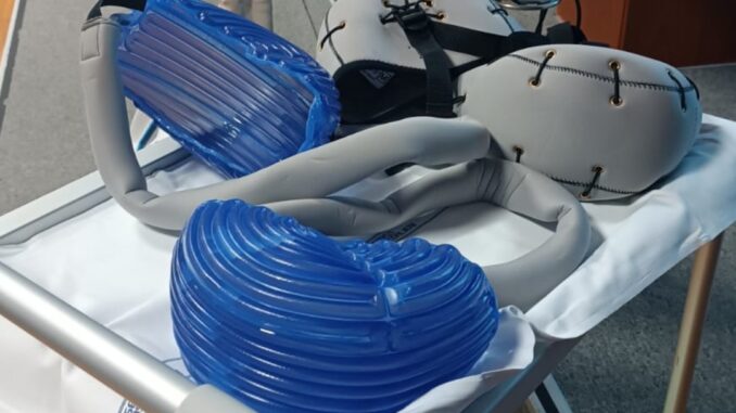 Ospedale di Branca riceve donazione casco refrigerante oncologia