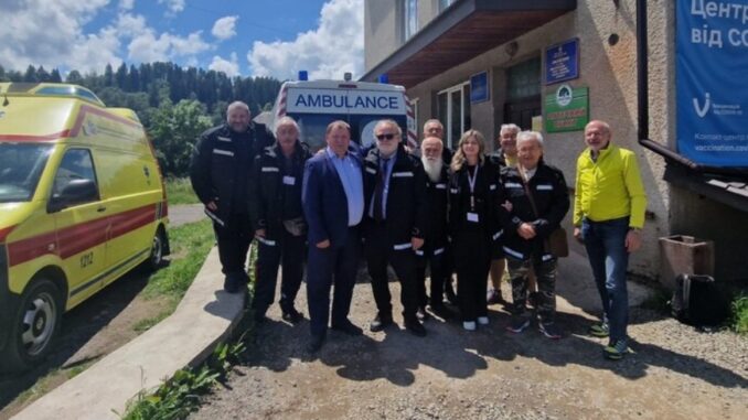Fondazione aiutiamoli a vivere inaugura ospedale in Ucraina