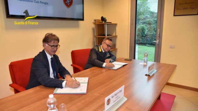 Collaborazione tra GDF e Automobile Club per la guida sicura