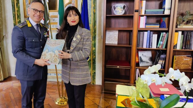 Incontro tra la Presidente Proietti e il Generale Mazzotta