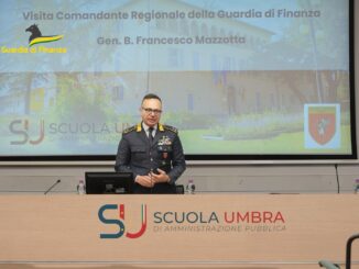 Il Generale Mazzotta visita la Scuola di Amministrazione Pubblica