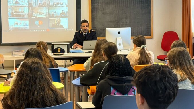 Incontro sulla legalità tra Polizia e studenti a Perugia