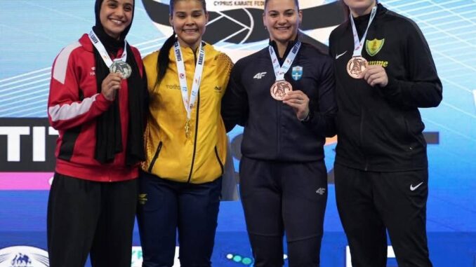 Asia Pergolesi conquista il bronzo a Cipro
