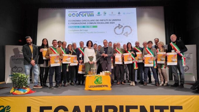 Dossier Umbria di Legambiente: presentati i Comuni Ricicloni 2024