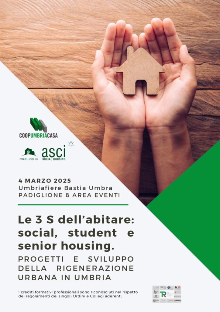 Le 3 S dell’abitare: Social, Student e Senior housing