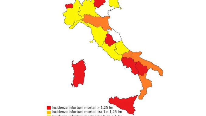 1.090 Morti sul Lavoro in Italia nel 2024