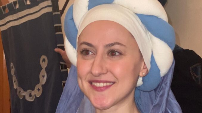 Perugia1416, Margherita Mignini è la prima dama del Rione di Porta Santa Susanna