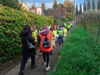 Partecipazione delle autorità al piedibus di Santa Lucia