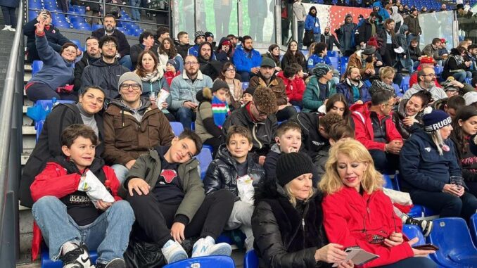 Rugby Perugia: tifosi in trasferta per sostenere l'Italia