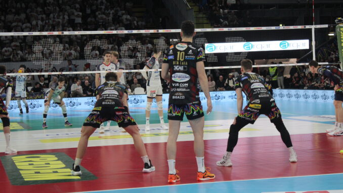 Plotnytskyi guida la Sir Perugia alla vittoria su Milano