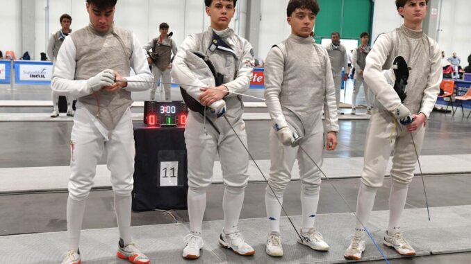 Circolo Scherma Terni trionfa ai Campionati Italiani