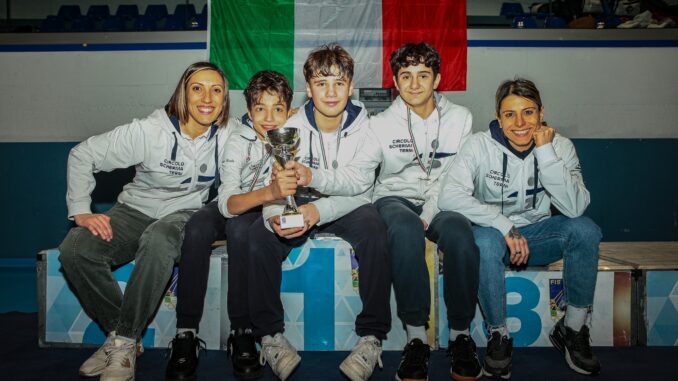 Circolo Scherma Terni brilla al Grand Prix Kinder Joy
