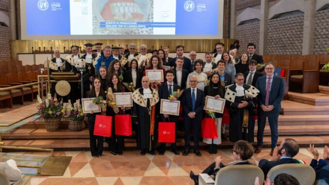 Cerimonia in Aula Magna per la consegna del "Bartolo d'Oro"