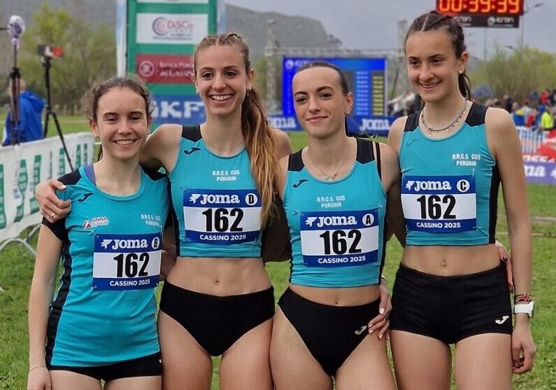 Atletica Arcs Cus Perugia, doppio titolo ai Campionati italiani