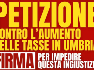 Petizione popolare contro aumenti delle tasse della Giunta Proietti
