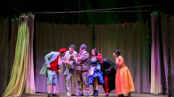 "Arlecchino?" in scena a Spoleto, Foligno e Perugia