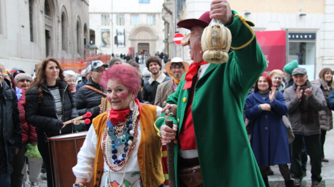 Carnevale di Perugia: il Bartoccio riceve le chiavi della città