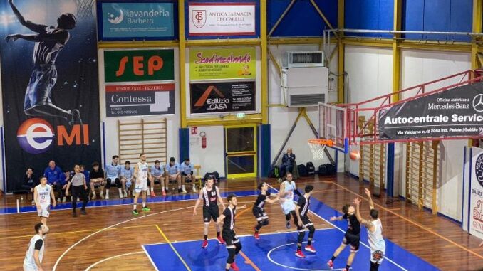 Basket Gubbio supera Svila Perugia: finale 69-56