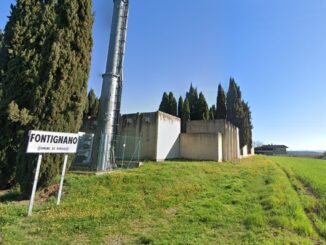 Fontignano: lavori al cimitero