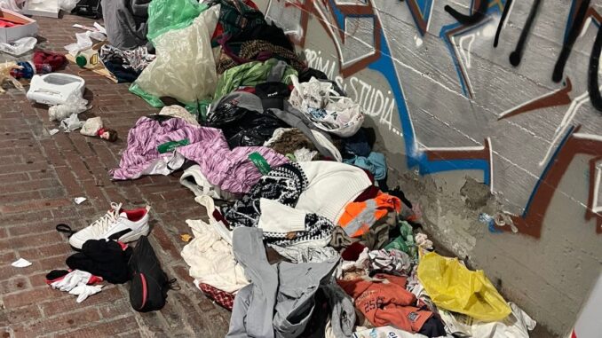 Degrado e sicurezza nel tunnel tra Via Fiorenzo di Lorenzo e Via Quieta
