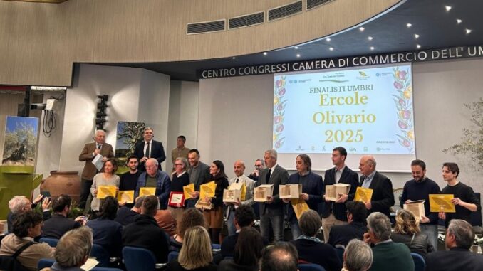 Svelati i 17 oli umbri in gara per il concorso nazionale