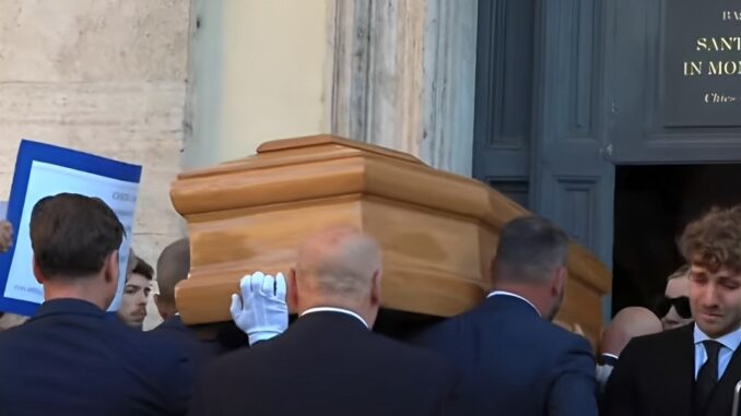Funerali di Eleonora Giorgi, musica dei Pink Floyd in Chiesa