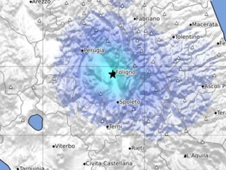 Terremoto di magnitudo 3.5 nella zona di Foligno, nessun danno segnalato