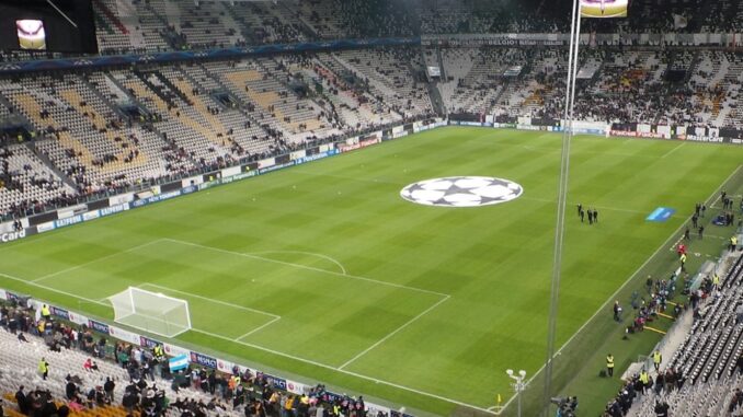Stadio Curi con manto come Allianz Stadium della Juventus